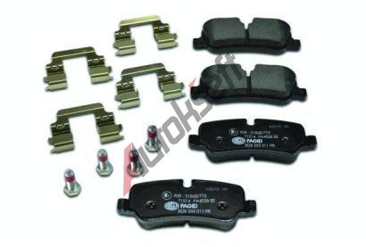 HELLA PAGID Sada brzdov�ch desti�ek HPG 8DB 355 011-981, 8DB 355 011-981