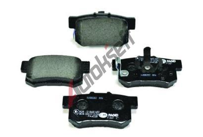 HELLA PAGID Sada brzdovch destiek HPG 8DB 355 012-061, 8DB 355 012-061