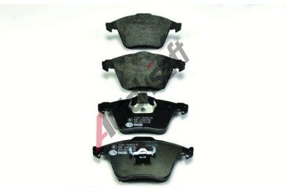 HELLA PAGID Sada brzdovch destiek HPG 8DB 355 012-281, 8DB 355 012-281