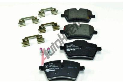 HELLA PAGID Sada brzdovch destiek HPG 8DB 355 012-341, 8DB 355 012-341