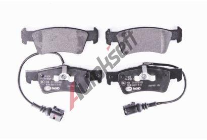 HELLA PAGID Sada brzdovch destiek HPG 8DB 355 012-441, 8DB 355 012-441