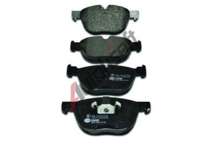 HELLA PAGID Sada brzdovch destiek HPG 8DB 355 012-541, 8DB 355 012-541