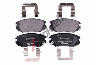 HELLA PAGID Sada brzdovch destiek HPG 8DB 355 013-051, 8DB 355 013-051