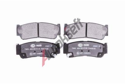 HELLA PAGID Sada brzdových destiček HPG 8DB 355 013-081, 8DB 355 013-081 HELLA PAGID Sada brzdových destiček HPG 8DB 355 013-081, 8DB 355 013-081