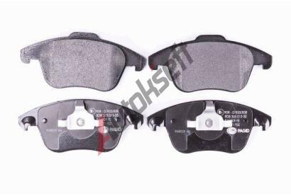 HELLA PAGID Sada brzdovch destiek HPG 8DB 355 013-351, 8DB 355 013-351