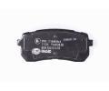 HELLA PAGID Sada brzdovch destiek HPG 8DB 355 013-551, 8DB 355 013-551