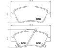 HELLA PAGID Sada brzdovch destiek HPG 8DB 355 013-561, 8DB 355 013-561