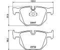 HELLA PAGID Sada brzdovch destiek ‐ HPG 8DB 355 013-941