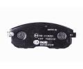HELLA PAGID Sada brzdovch destiek HPG 8DB 355 013-991, 8DB 355 013-991