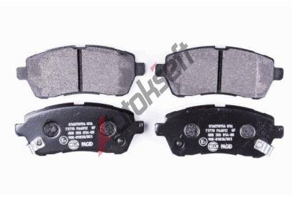 HELLA PAGID Sada brzdov�ch desti�ek HPG 8DB 355 014-001, 8DB 355 014-001