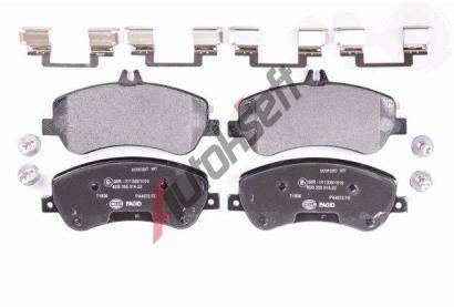 HELLA PAGID Sada brzdov�ch desti�ek HPG 8DB 355 014-221, 8DB 355 014-221