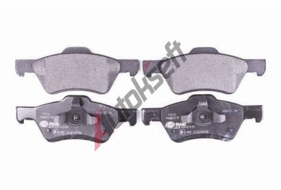 HELLA PAGID Sada brzdovch destiek HPG 8DB 355 014-961, 8DB 355 014-961