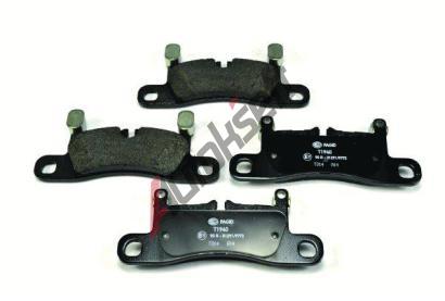 HELLA PAGID Sada brzdovch destiek HPG 8DB 355 015-121, 8DB 355 015-121