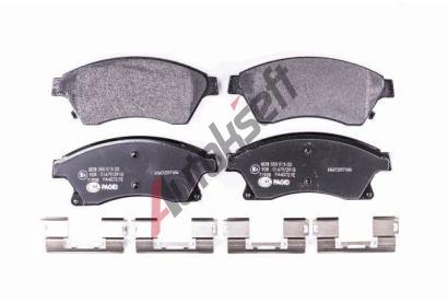 HELLA PAGID Sada brzdov�ch desti�ek HPG 8DB 355 015-231, 8DB 355 015-231