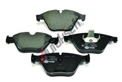HELLA PAGID Sada brzdovch destiek HPG 8DB 355 015-261, 8DB 355 015-261