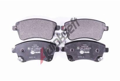 HELLA PAGID Sada brzdovch destiek HPG 8DB 355 015-331, 8DB 355 015-331