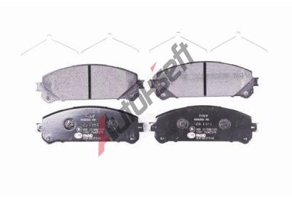 HELLA PAGID Sada brzdov�ch desti�ek HPG 8DB 355 015-461, 8DB 355 015-461