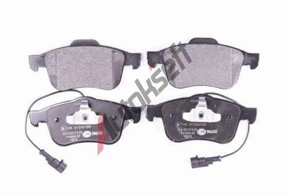 HELLA PAGID Sada brzdovch destiek HPG 8DB 355 015-531, 8DB 355 015-531