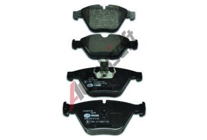 HELLA PAGID Sada brzdových destiček HPG 8DB 355 015-601, 8DB 355 015-601 HELLA PAGID Sada brzdových destiček HPG 8DB 355 015-601, 8DB 355 015-601