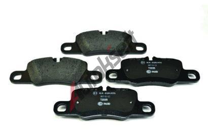 HELLA PAGID Sada brzdovch destiek HPG 8DB 355 015-651, 8DB 355 015-651