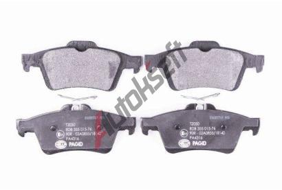 HELLA PAGID Sada brzdovch destiek HPG 8DB 355 015-761, 8DB 355 015-761