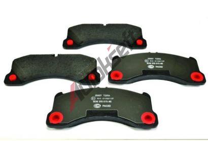HELLA PAGID Sada brzdovch destiek HPG 8DB 355 015-801, 8DB 355 015-801