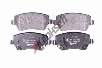 HELLA PAGID Sada brzdovch destiek HPG 8DB 355 015-981, 8DB 355 015-981