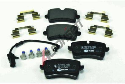 HELLA PAGID Sada brzdovch destiek HPG 8DB 355 016-001, 8DB 355 016-001