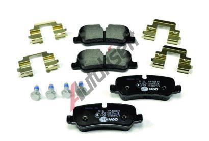 HELLA PAGID Sada brzdovch destiek HPG 8DB 355 016-181, 8DB 355 016-181