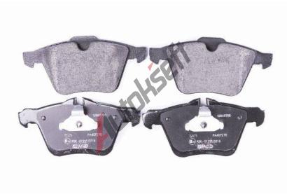 HELLA PAGID Sada brzdovch destiek HPG 8DB 355 016-291, 8DB 355 016-291