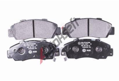 HELLA PAGID Sada brzdovch destiek HPG 8DB 355 016-441, 8DB 355 016-441