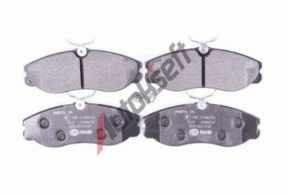 HELLA PAGID Sada brzdov�ch desti�ek HPG 8DB 355 016-651, 8DB 355 016-651