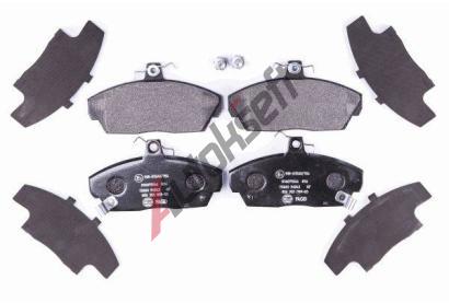 HELLA PAGID Sada brzdovch destiek HPG 8DB 355 018-031, 8DB 355 018-031