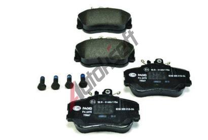 HELLA PAGID Sada brzdovch destiek HPG 8DB 355 018-041, 8DB 355 018-041