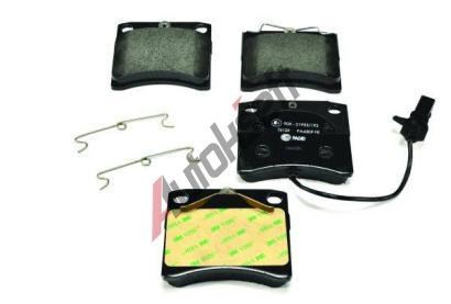 HELLA PAGID Sada brzdovch destiek HPG 8DB 355 018-521, 8DB 355 018-521