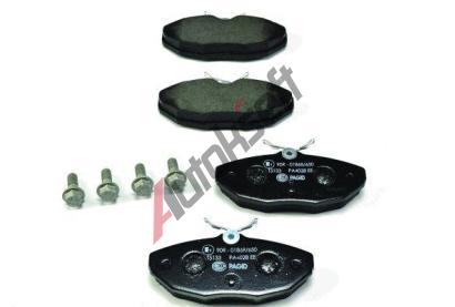 HELLA PAGID Sada brzdov�ch desti�ek HPG 8DB 355 018-561, 8DB 355 018-561