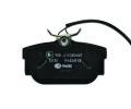 HELLA PAGID Sada brzdovch destiek HPG 8DB 355 018-571, 8DB 355 018-571