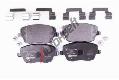 HELLA PAGID Sada brzdov�ch desti�ek HPG 8DB 355 018-801, 8DB 355 018-801