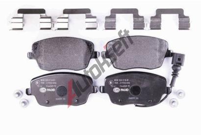HELLA PAGID Sada brzdovch destiek HPG 8DB 355 018-811, 8DB 355 018-811