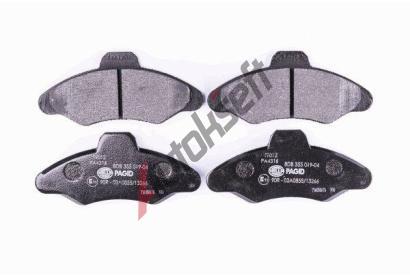 HELLA PAGID Sada brzdov�ch desti�ek HPG 8DB 355 019-041, 8DB 355 019-041