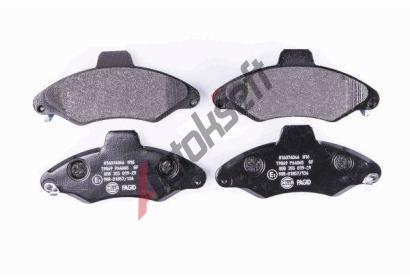 HELLA PAGID Sada brzdovch destiek HPG 8DB 355 019-291, 8DB 355 019-291