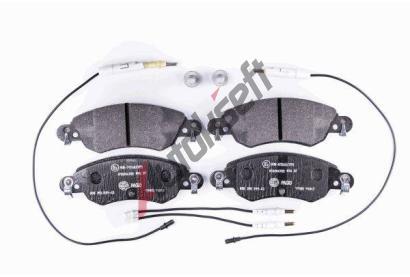 HELLA PAGID Sada brzdovch destiek HPG 8DB 355 019-431, 8DB 355 019-431