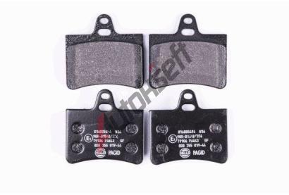HELLA PAGID Sada brzdovch destiek HPG 8DB 355 019-441, 8DB 355 019-441