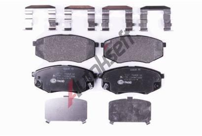 HELLA PAGID Sada brzdov�ch desti�ek HPG 8DB 355 019-791, 8DB 355 019-791