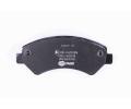 HELLA PAGID Sada brzdovch destiek HPG 8DB 355 019-901, 8DB 355 019-901