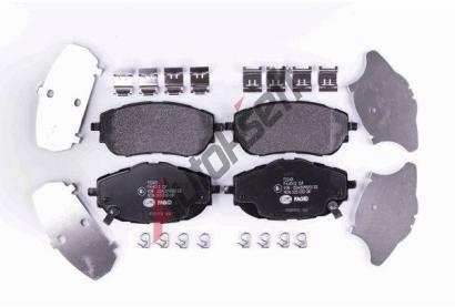 HELLA PAGID Sada brzdovch destiek HPG 8DB 355 020-281, 8DB 355 020-281