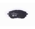 HELLA PAGID Sada brzdovch destiek HPG 8DB 355 020-281, 8DB 355 020-281
