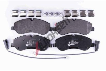 HELLA PAGID Sada brzdovch destiek HPG 8DB 355 020-691, 8DB 355 020-691