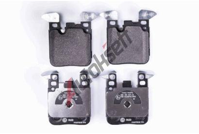 HELLA PAGID Sada brzdovch destiek HPG 8DB 355 021-341, 8DB 355 021-341