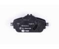 HELLA PAGID Sada brzdovch destiek HPG 8DB 355 021-541, 8DB 355 021-541
